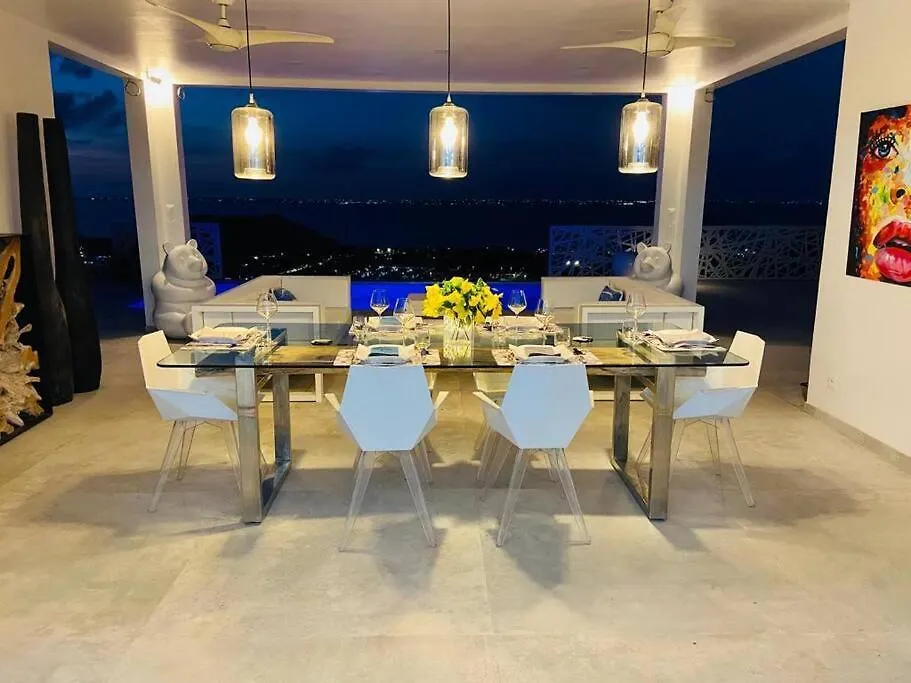 Prestigious Villa & Apartment Marewa With Breathtaking Ocean View - Saint Martin French Side La Savane