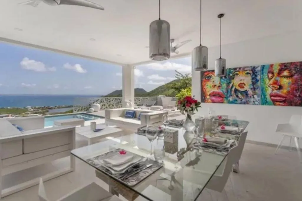 Prestigious Villa & Apartment Marewa With Breathtaking Ocean View - Saint Martin French Side La Savane